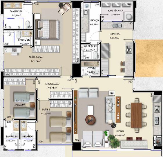 Skygarden Flamboyant - Palme
