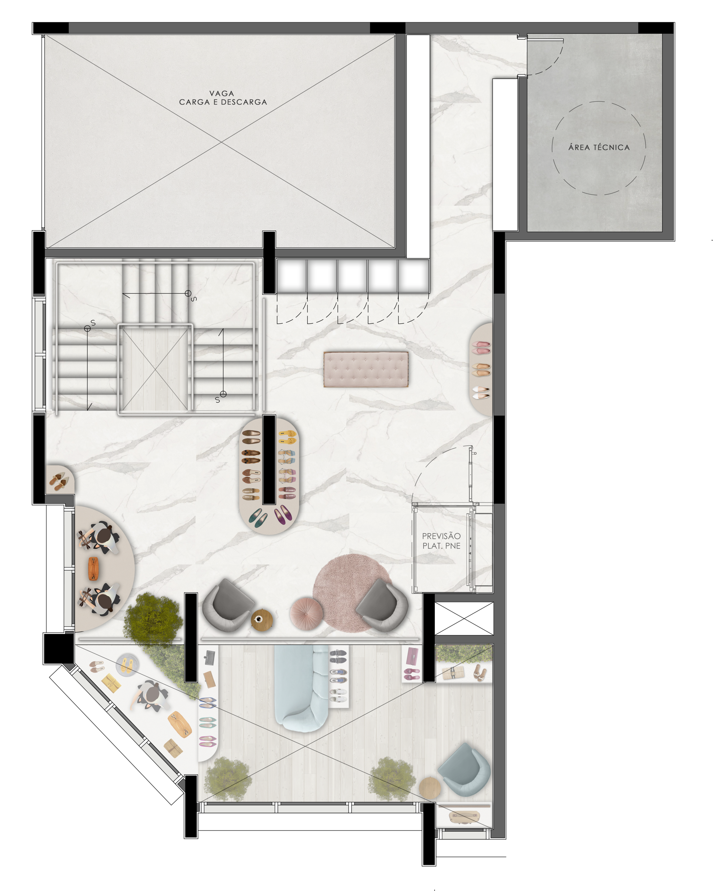Planta 02 - 179m² - loja