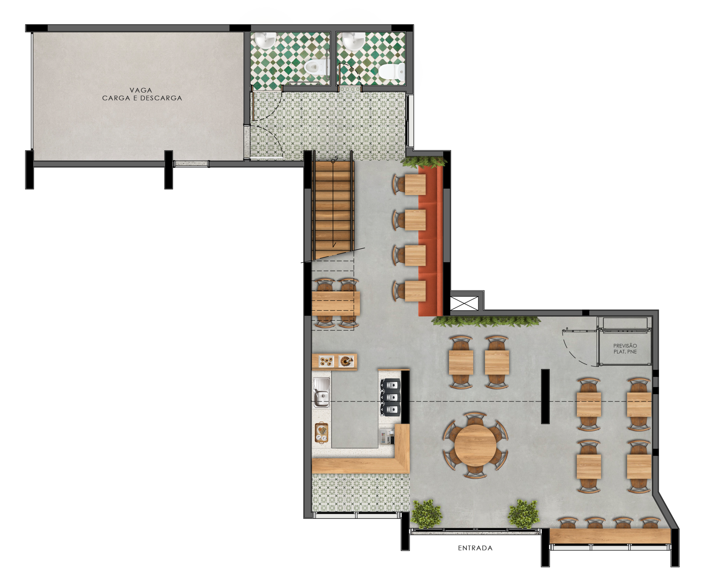 Planta 03 - 148m² - loja