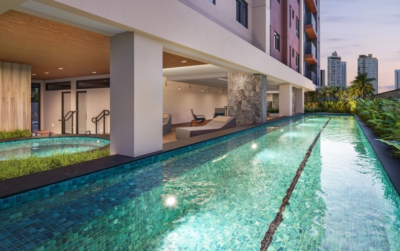 Residencial Multifamiliar de 2 quartos, 69m² no bairro Setor Bueno, em Goiânia | Eu Corretor