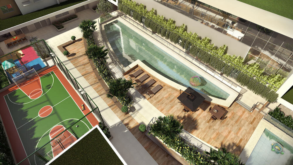 Residencial Multifamiliar de 2 quartos, 64m² no bairro Jardim Europa, em Goiânia | Eu Corretor