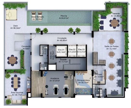 Katedral Sky Rooftop - Sim Engenharia Katedral Sky Rooftop - Sim Engenharia