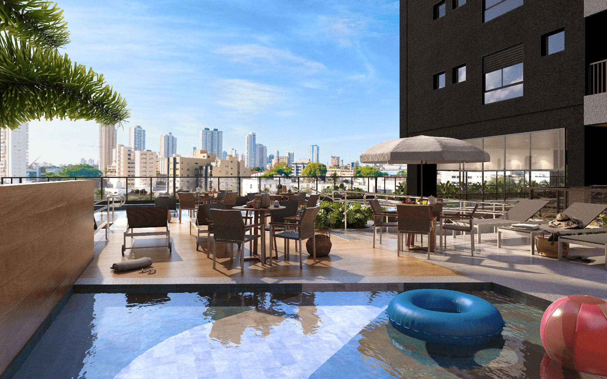 Residencial Multifamiliar de 1 quarto, 48m² no bairro Setor Oeste, em Goiânia | Eu Corretor