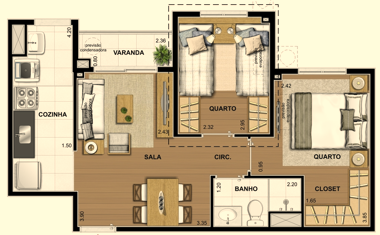 Living Wish Norte - Living RJ Living Wish Norte - Living RJ