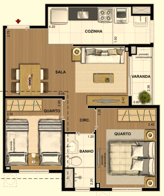 Living Wish Norte - Living RJ Living Wish Norte - Living RJ