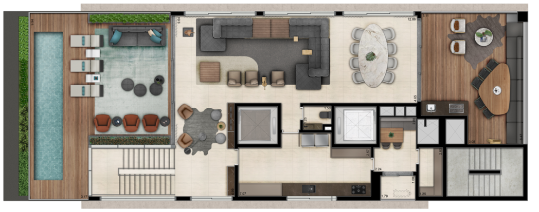 Planta - Tonino Lamborghini - Residencial