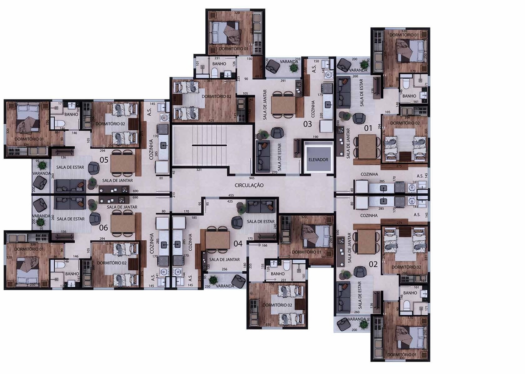 Condomínio Quintas do Largo - Espaço Livre Condomínio Quintas do Largo - Espaço Livre