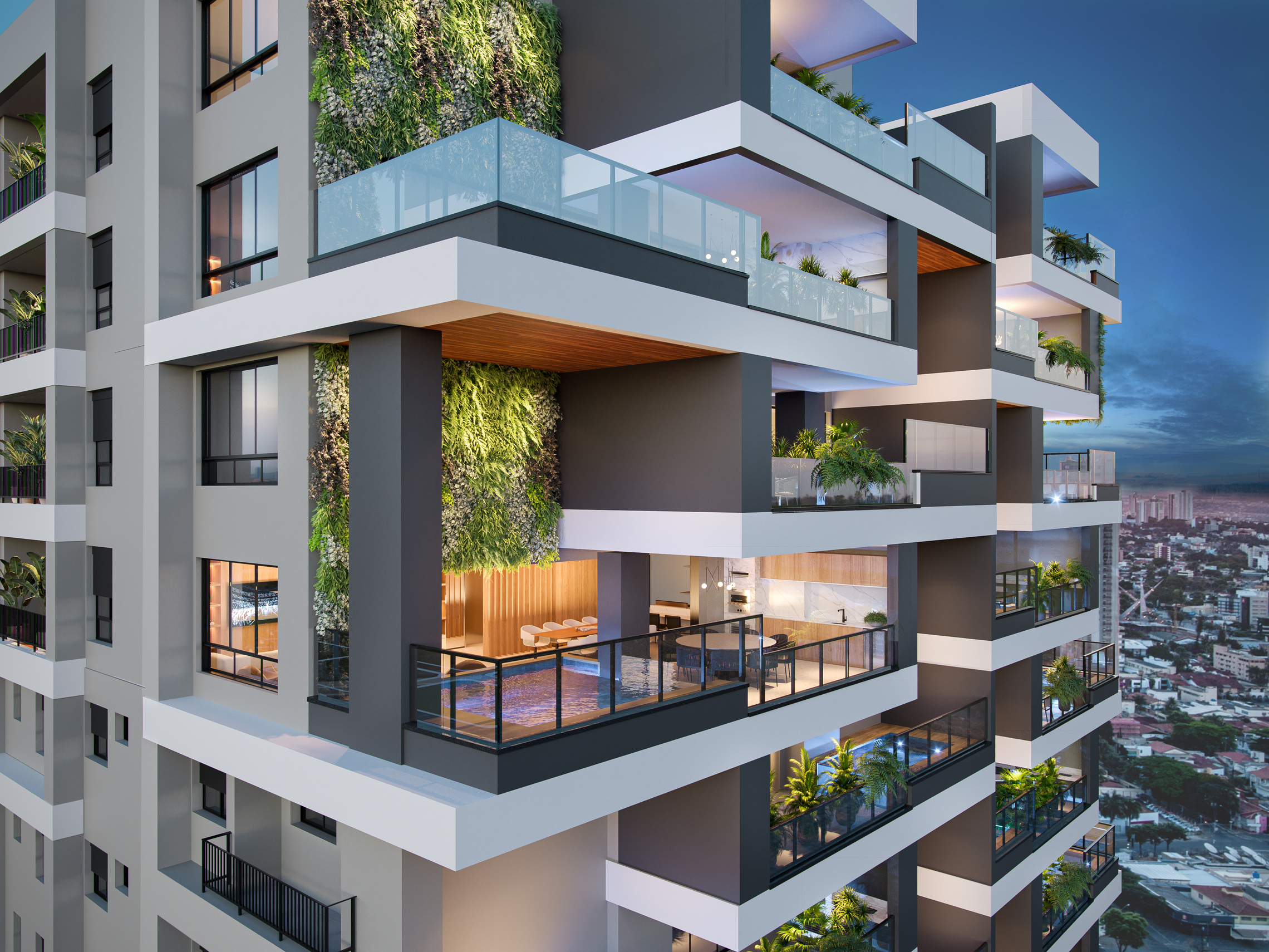 Residencial Multifamiliar de 3 quartos, 165m² no bairro Setor Marista, em Goiânia | Eu Corretor