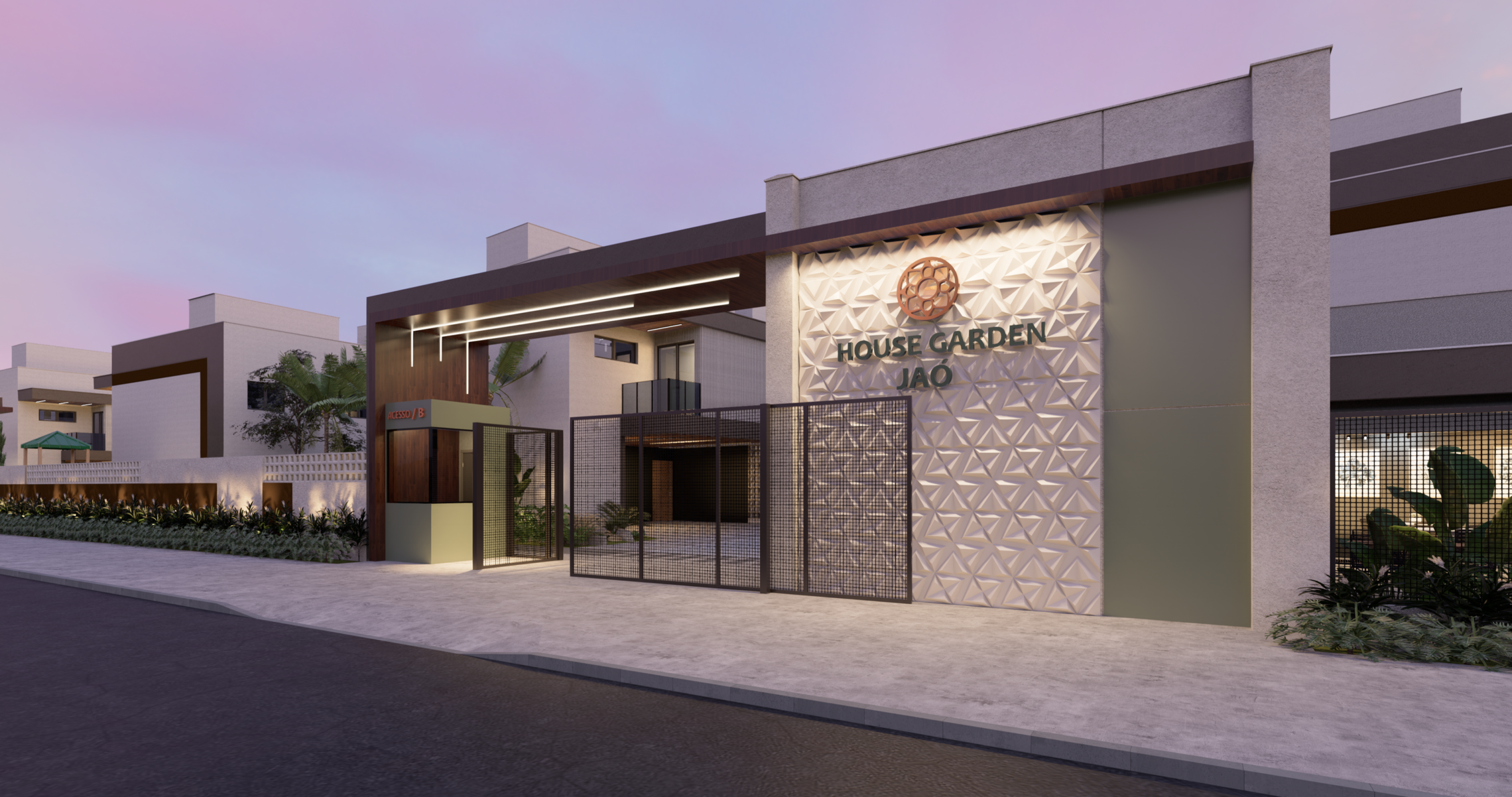 House Garden Jaó - Áurea Engenharia