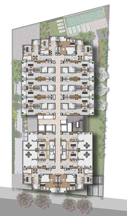 Beside Santa Cecília - NR