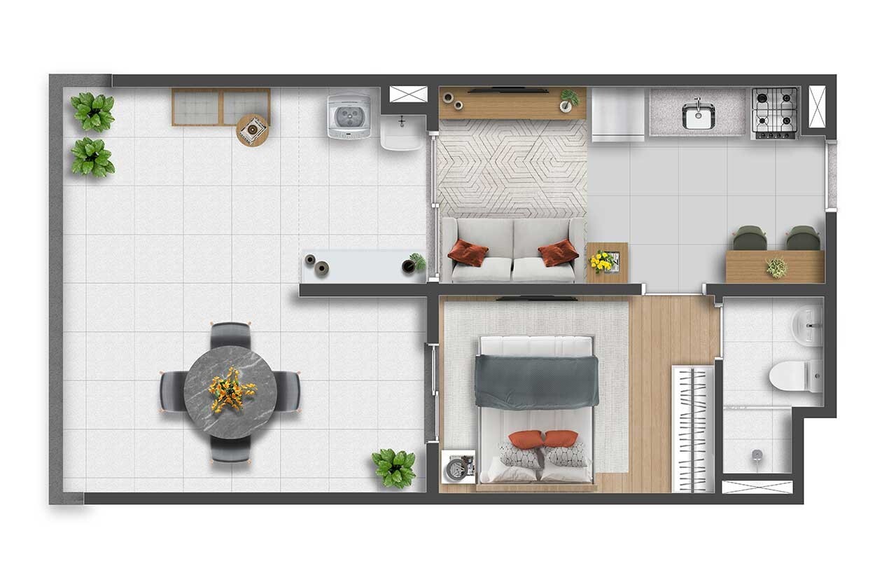 Beside Santa Cecília - Residencial