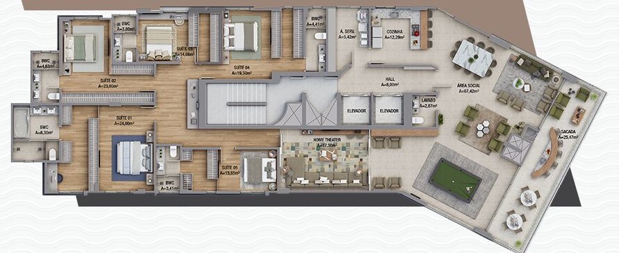 L'Acqua Residence - GPinheiro SC L'Acqua Residence - GPinheiro SC