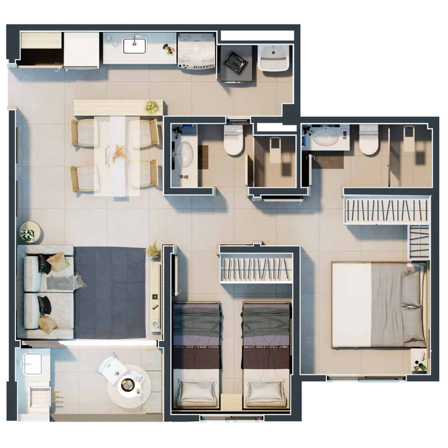 Residencial Art Haus - Louly Caixe