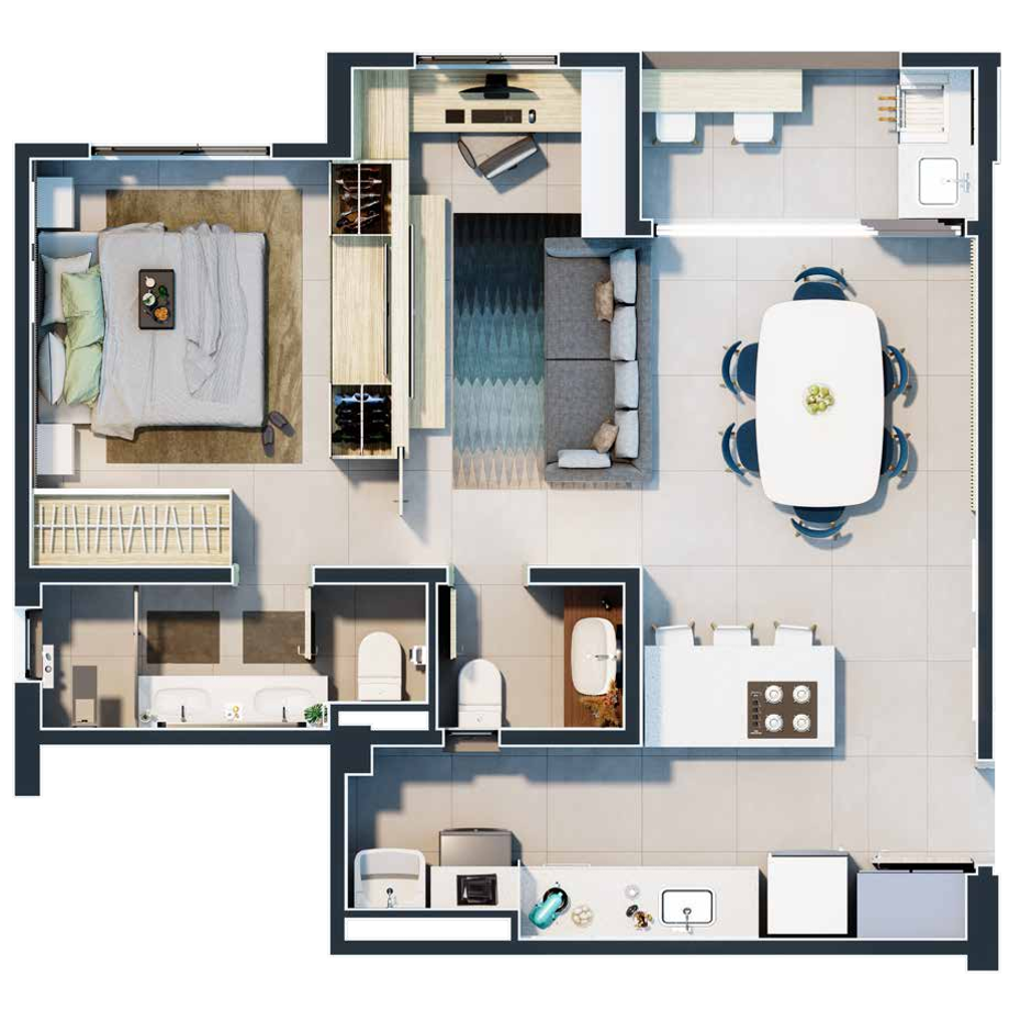 Residencial Art Haus - Louly Caixe