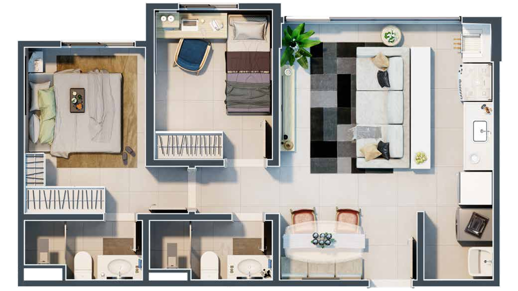 Residencial Art Haus - Louly Caixe