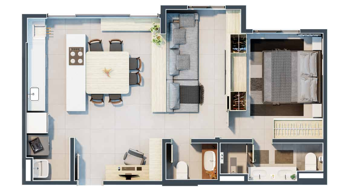 Residencial Art Haus - Louly Caixe