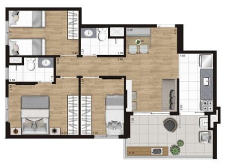 Gran Kazzas Sacomã - Residencial