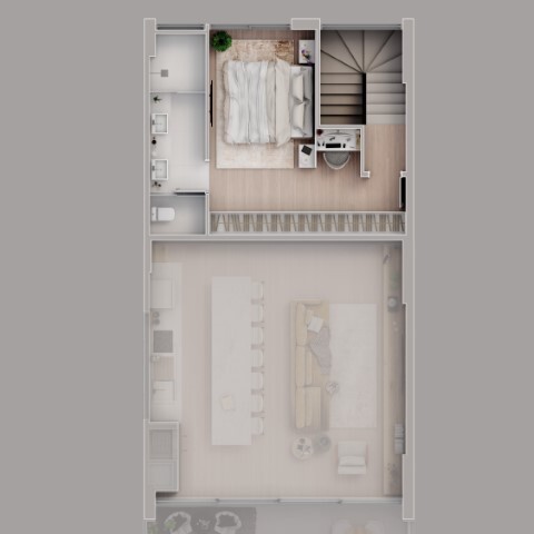 Planta 06 - 3 dorm 442 26m² - duplex - superior