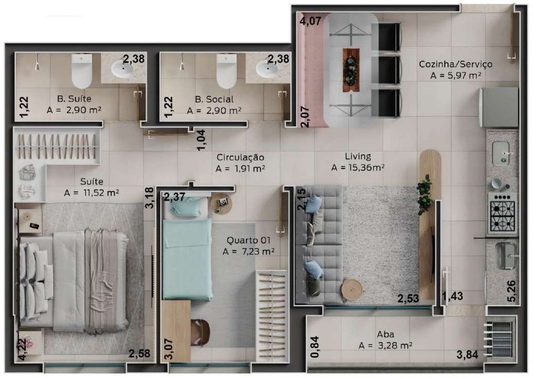 Linea Leste Oeste - Palme