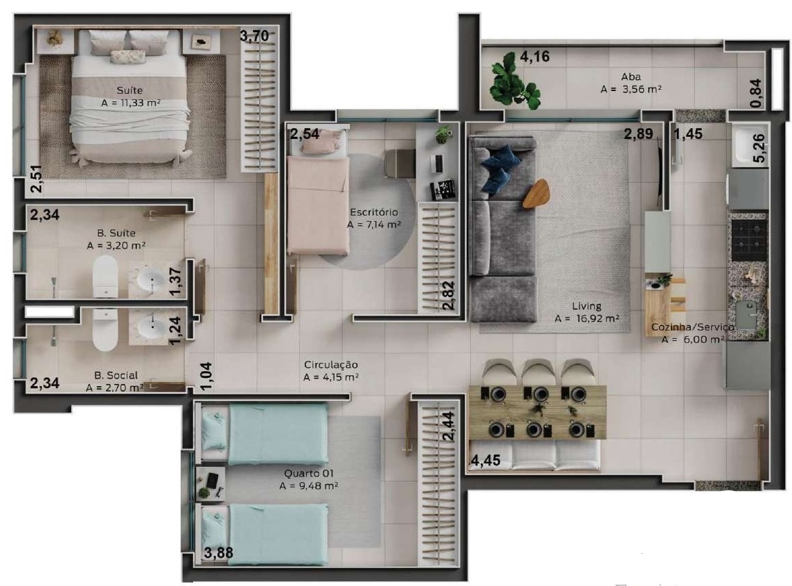 Linea Leste Oeste - Palme