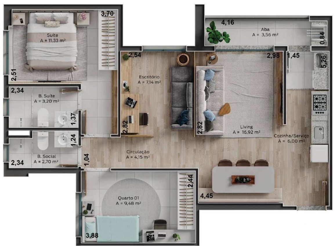 Linea Leste Oeste - Palme