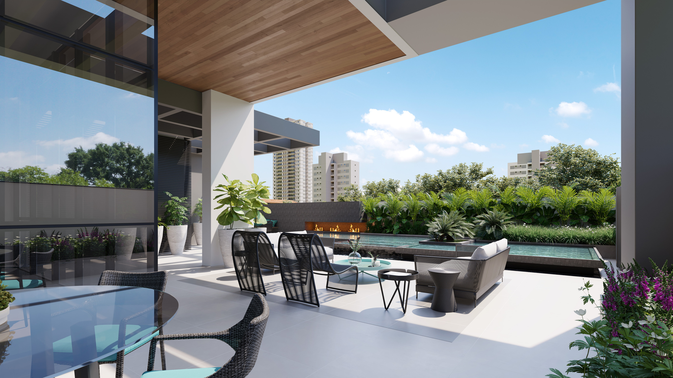 Lounge externo