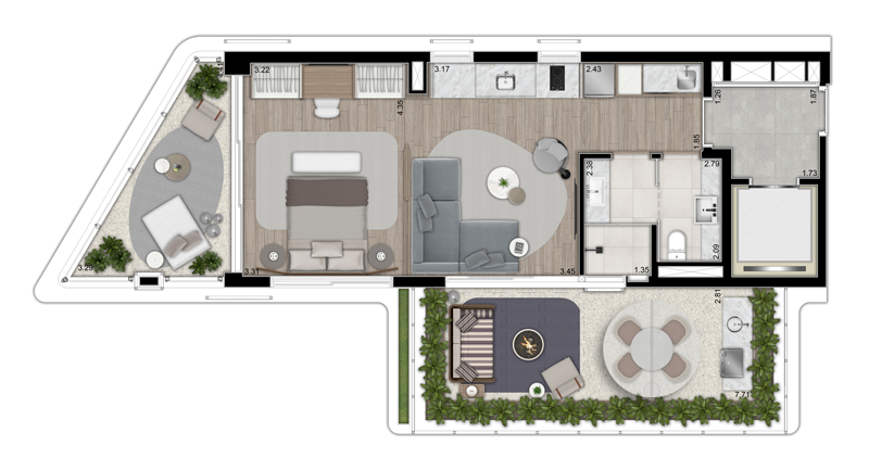 NOON Small Luxury Apartments - Alto de Pinheiros NOON Small Luxury Apartments - Alto de Pinheiros