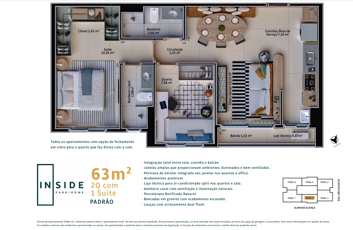 Inside Park Home - Tapajós