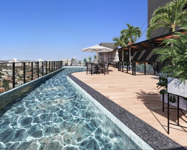 Residencial Multifamiliar de 1 quarto, 46m² no bairro Setor Bueno, em Goiânia | Eu Corretor