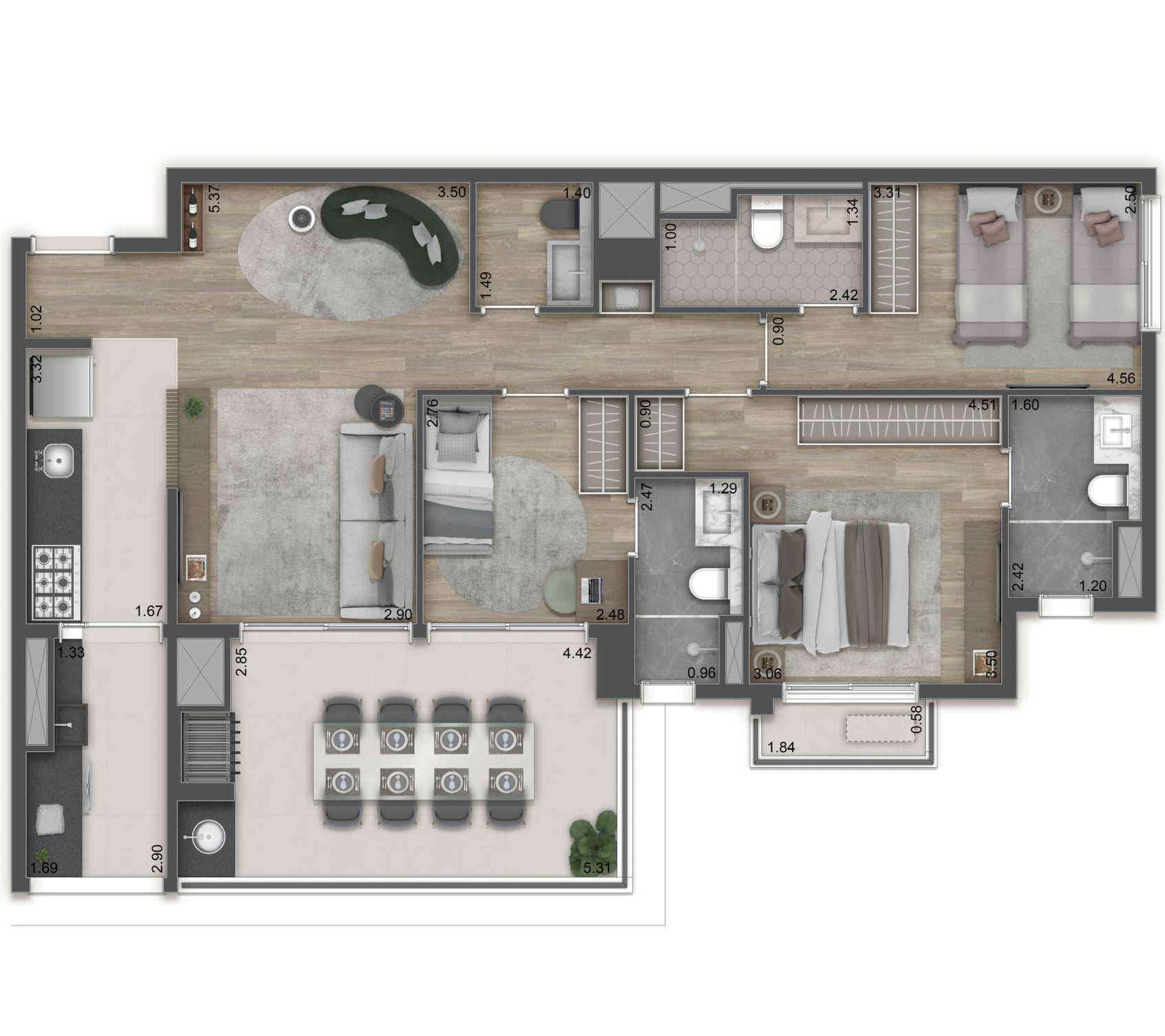 Raízes Alto Freguesia do Ó - Residencial