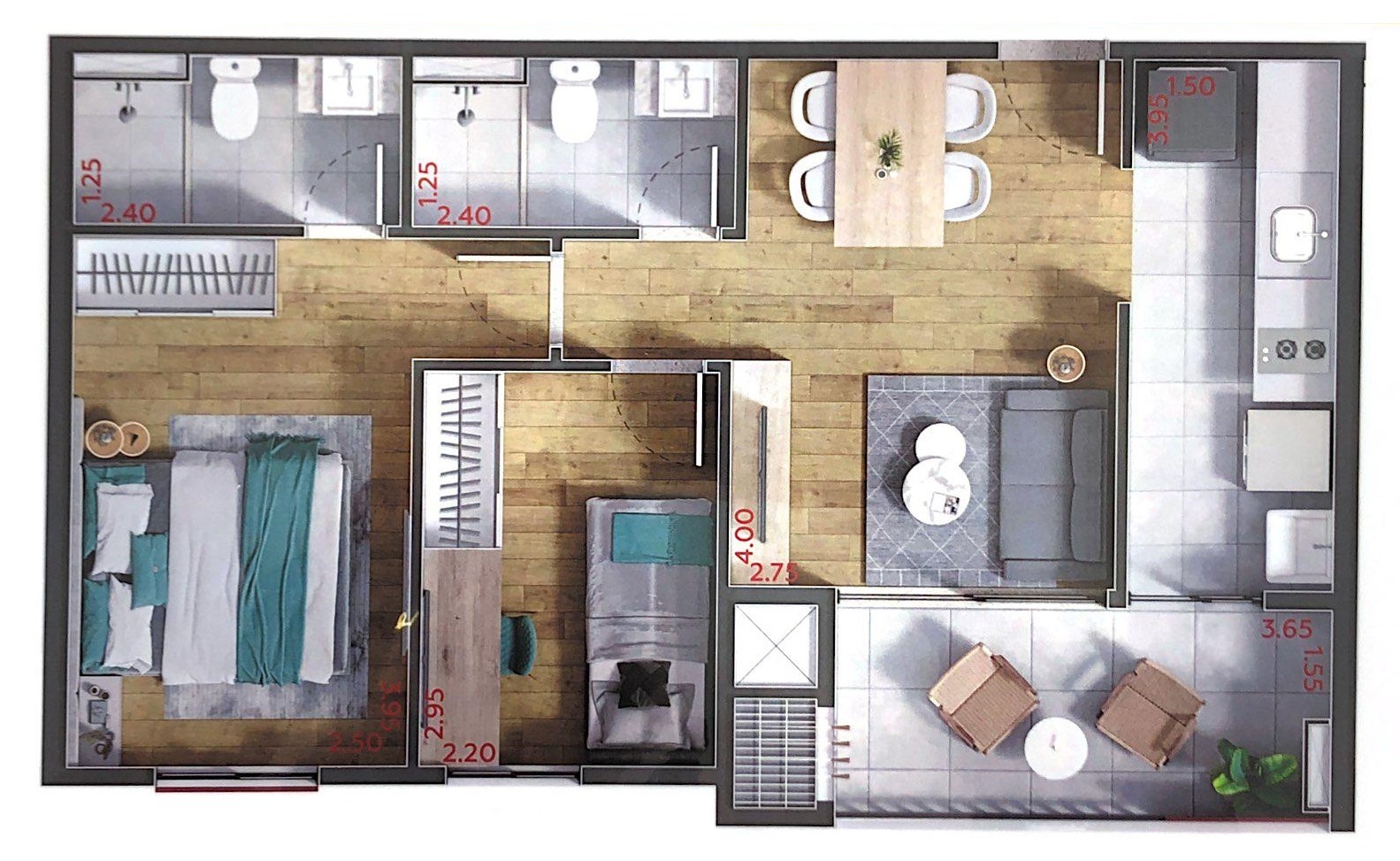 Square House Água Verde - RZilli PR