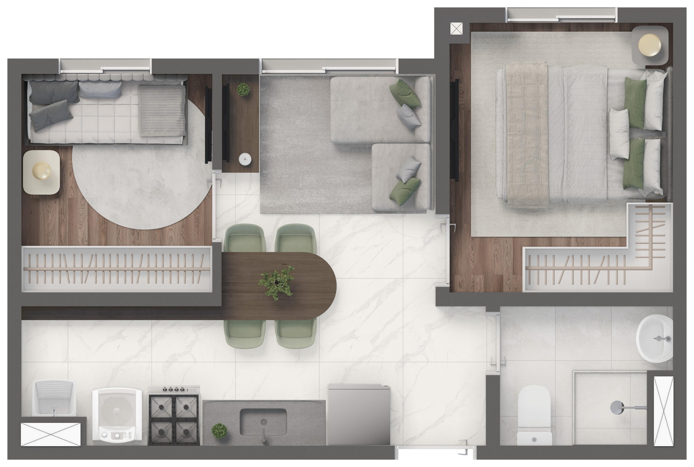 Apartamento à venda com 1 quarto, 1 banheiro e 24m² no Santo Amaro, São Paulo (SP) — foto 18 de 30