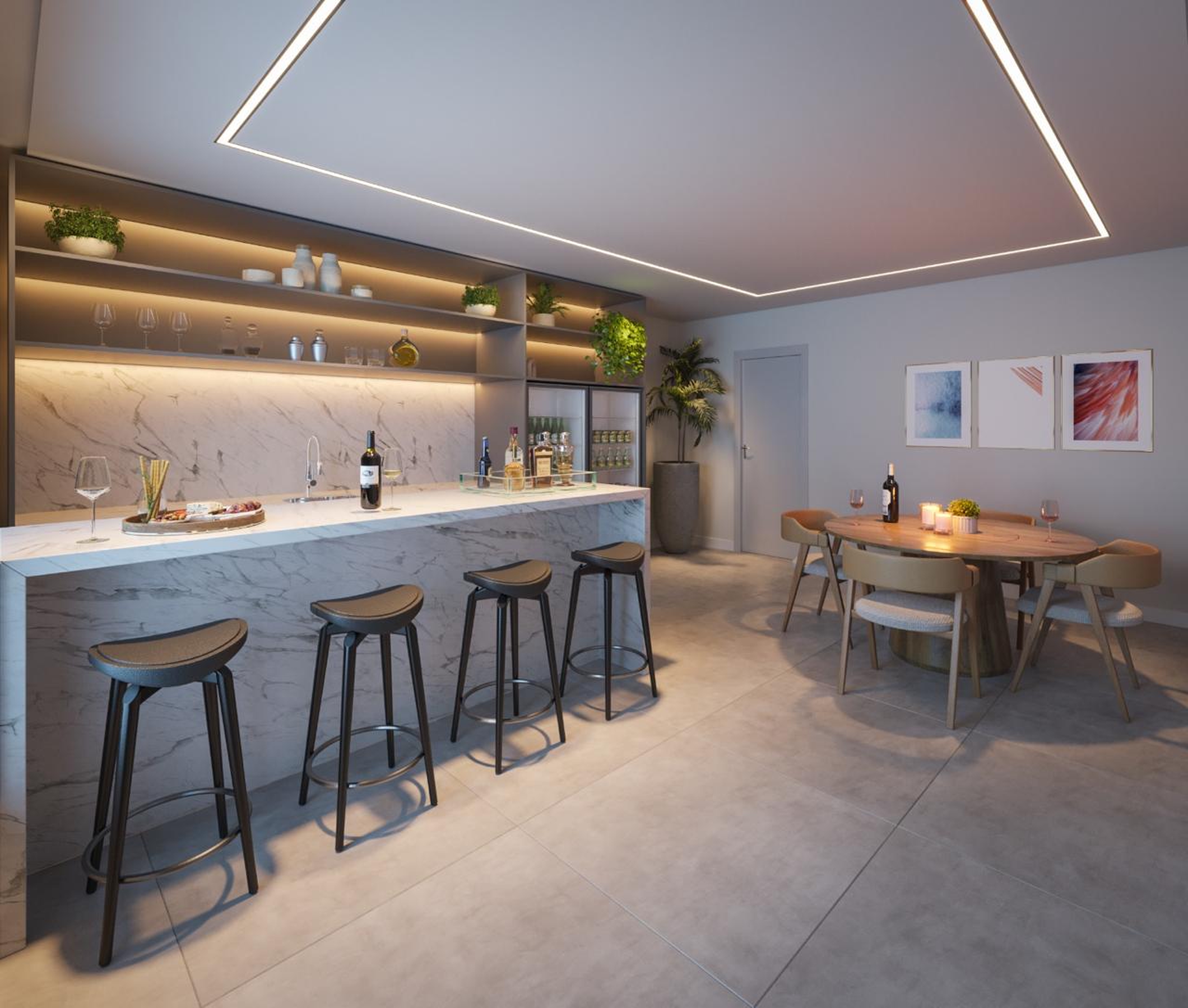 Apartamento à venda em Aeroclube, João Pessoa - SB Imóveis: 160 espaço gourmet