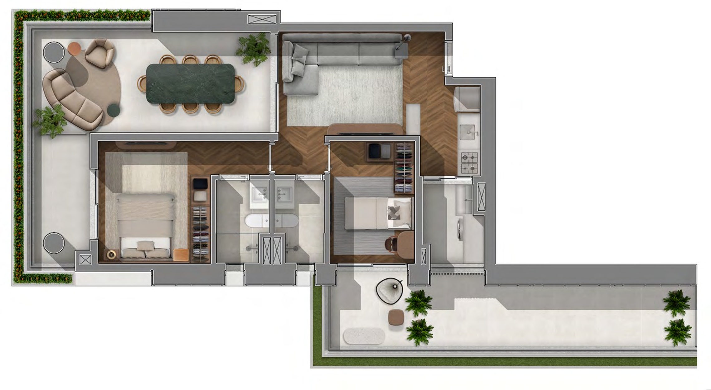 Cobertura, 1 quarto, 91 m² - Foto 31