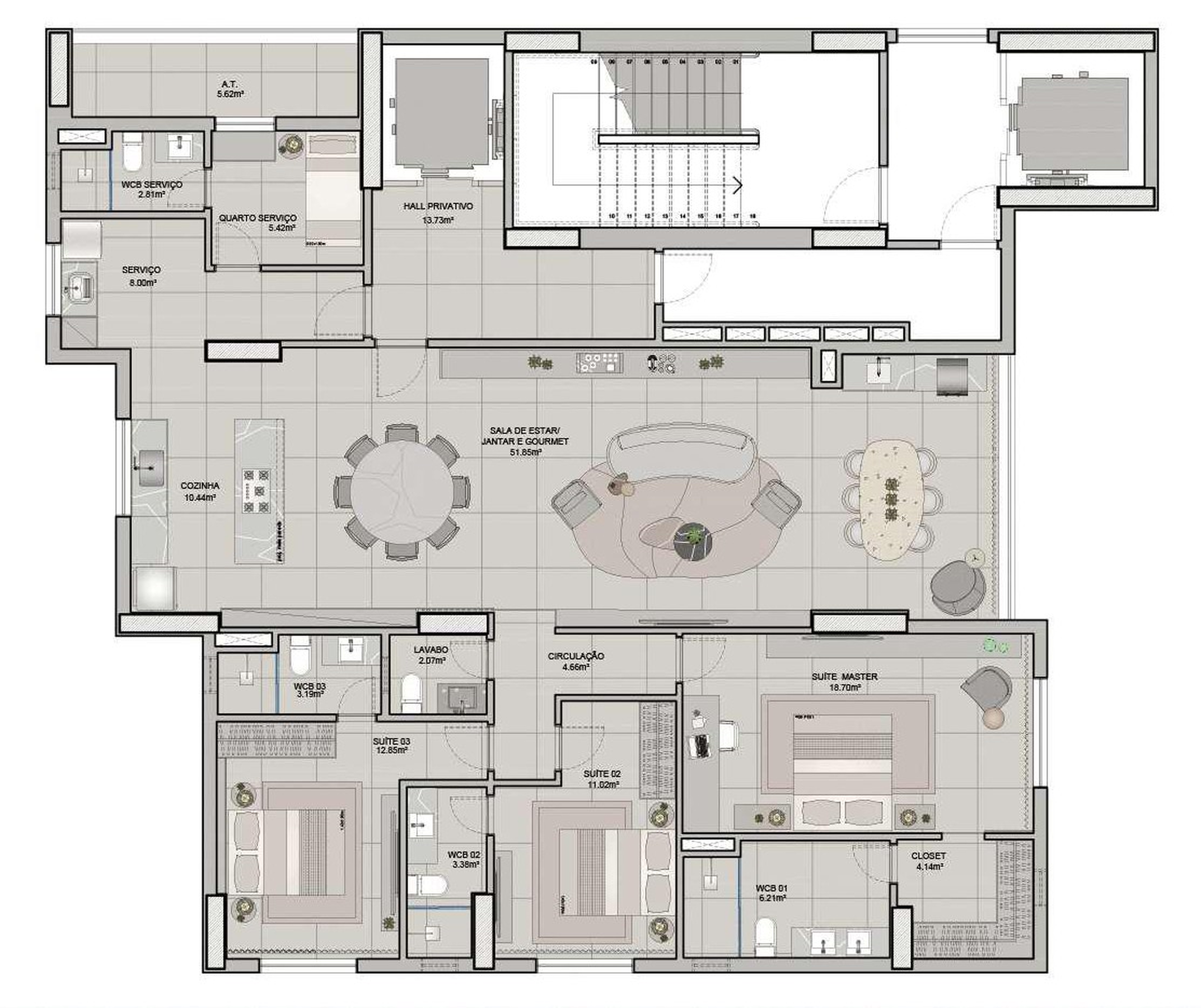 Casa à venda com 3 quartos, 4 banheiros, 2 vagas e 140m² no Manaíra, João Pessoa (PB) — foto 10 de 16