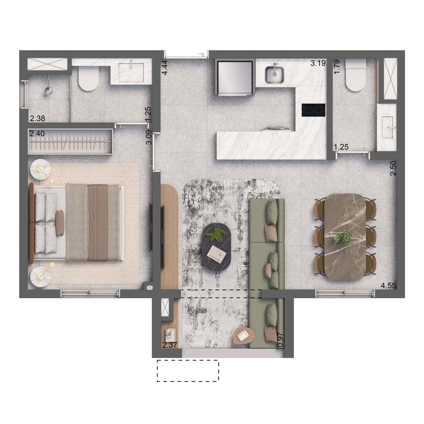 Studio à venda com 1 quarto, 1 banheiro e 24m² no Pinheiros, São Paulo (SP) — foto 7 de 17