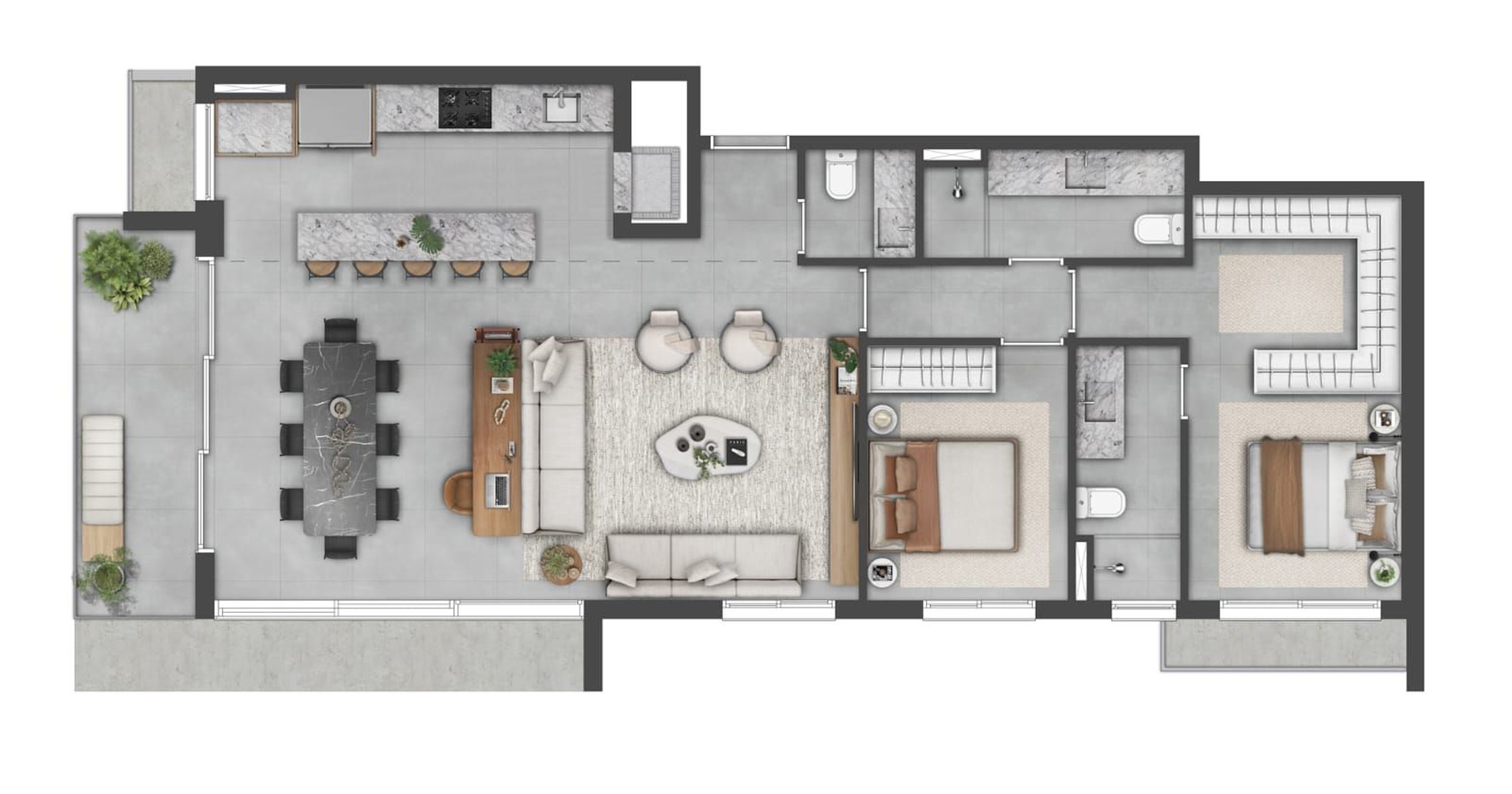 Apartamento, 3 quartos, à venda, 107 m², Moinhos de Vento - Porto Alegre — foto 3