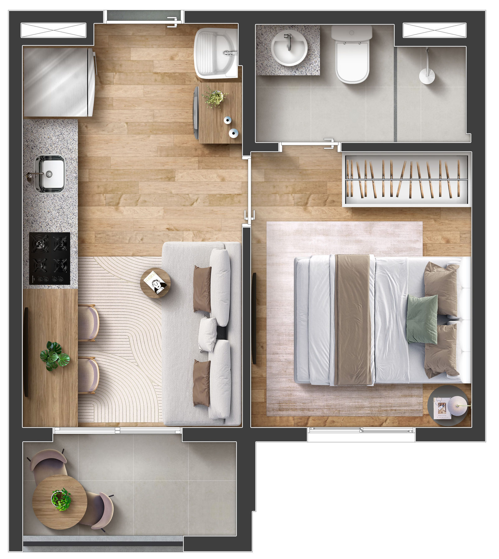 Apartamento à venda com 1 quarto, 1 banheiro e 26m² no Jardim Peri Peri, São Paulo (SP) — foto 11 de 29