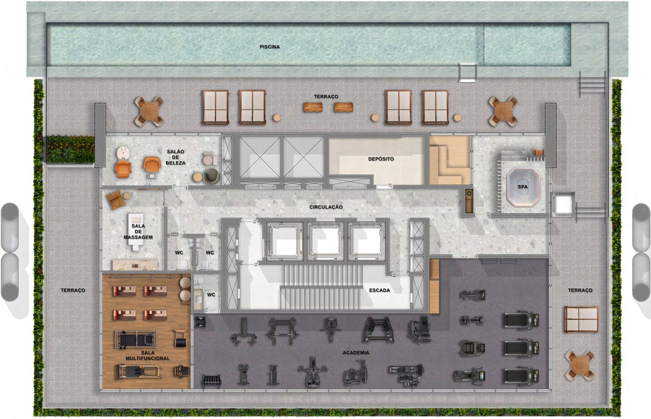 Cobertura, 1 quarto, 91 m² - Foto 2