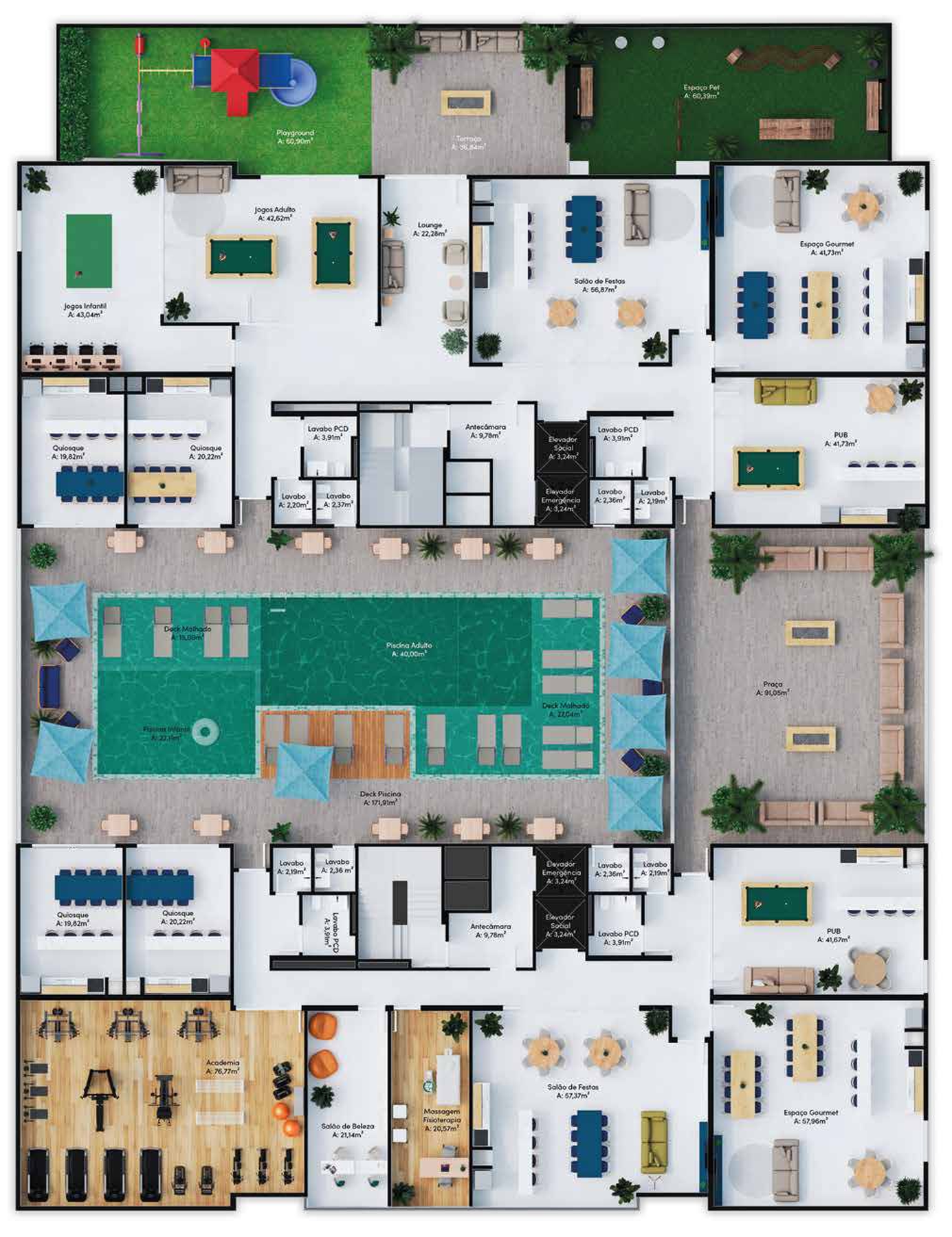 Algarve Residencial - Fase 1 - Porto Valente Construtora — foto 5