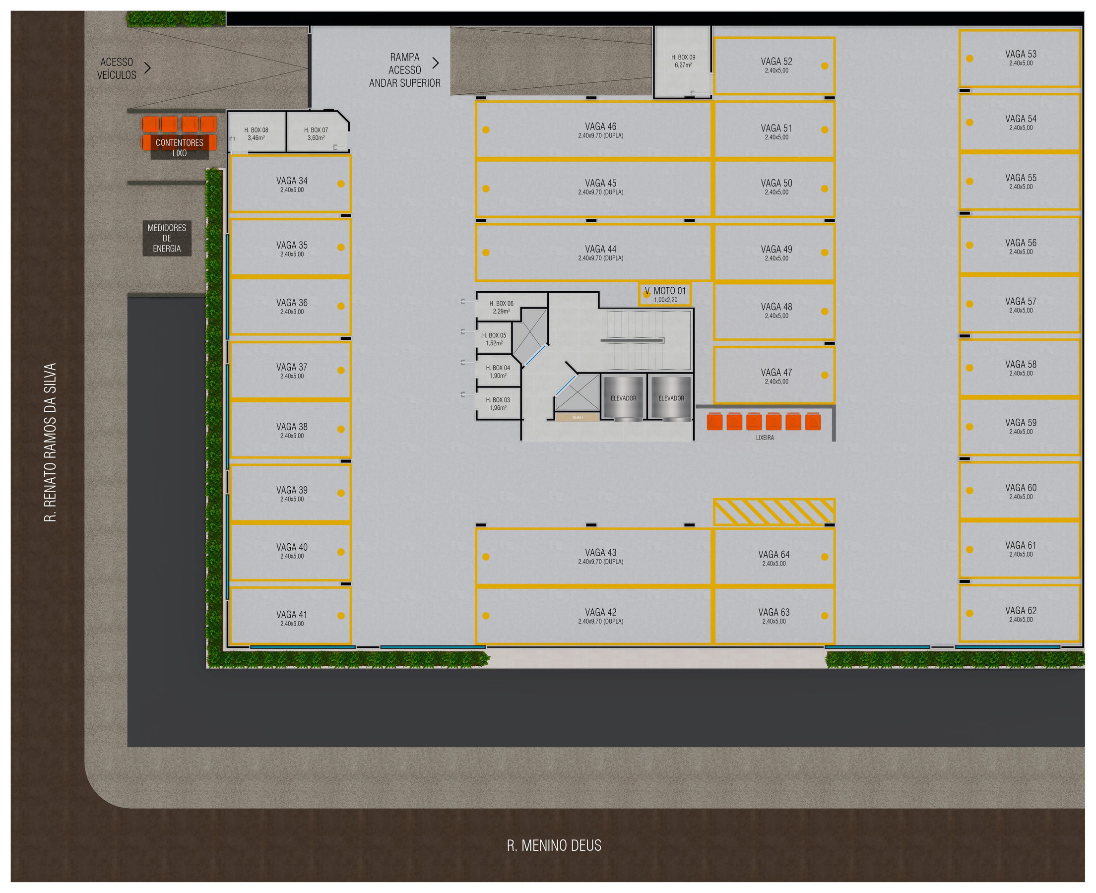Pavimento garagem 02