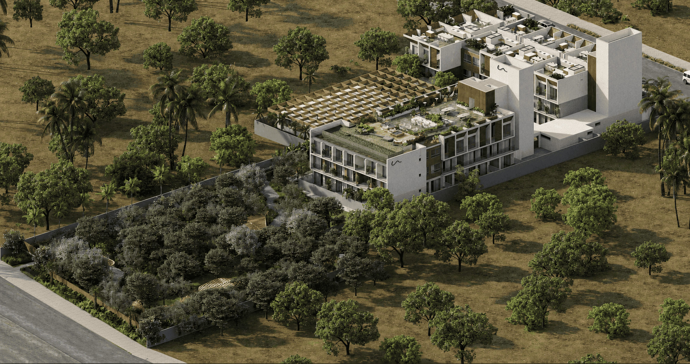 Aerial view 