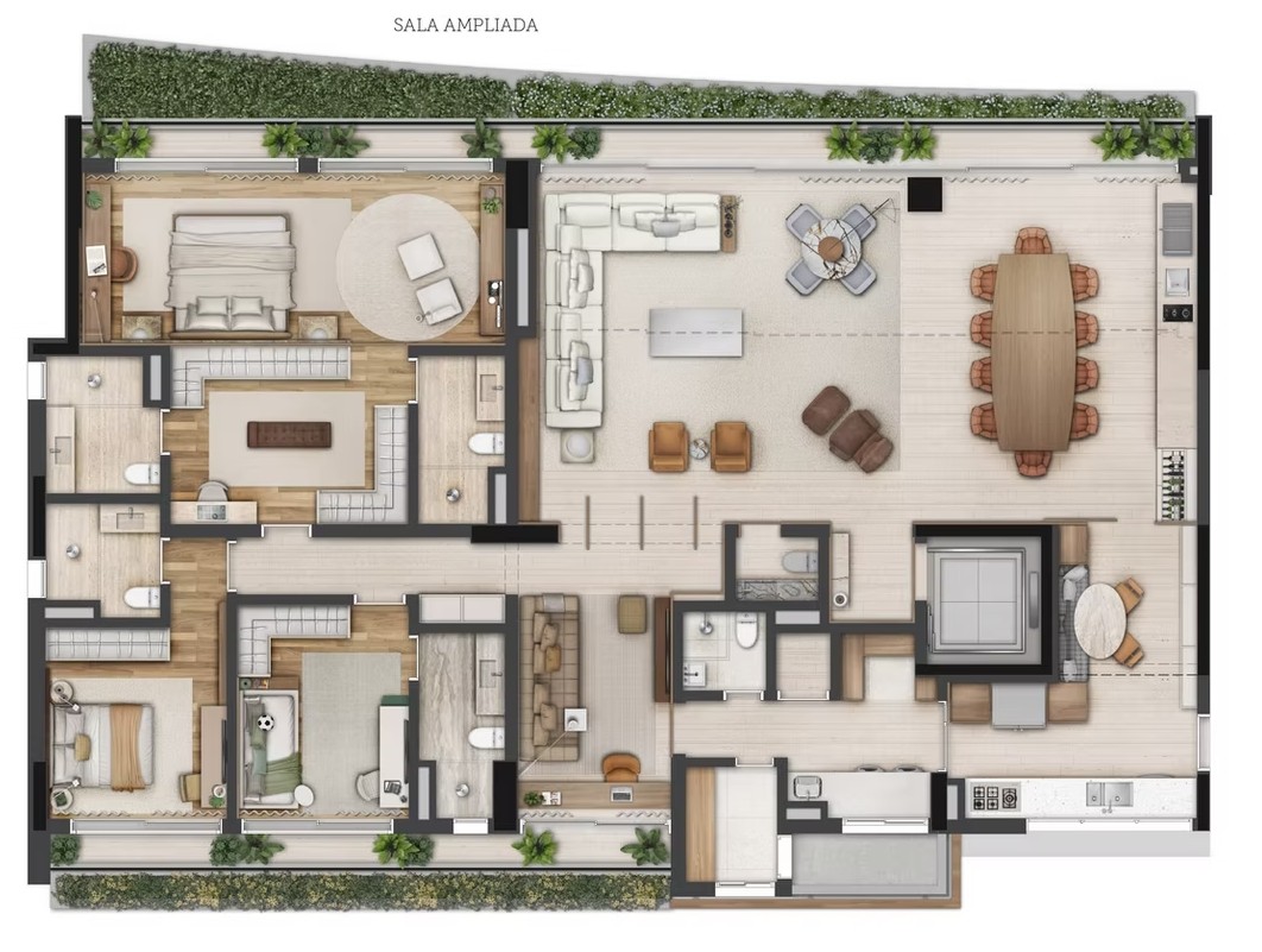 Casa, 4 quartos, 349 m² - Foto 3