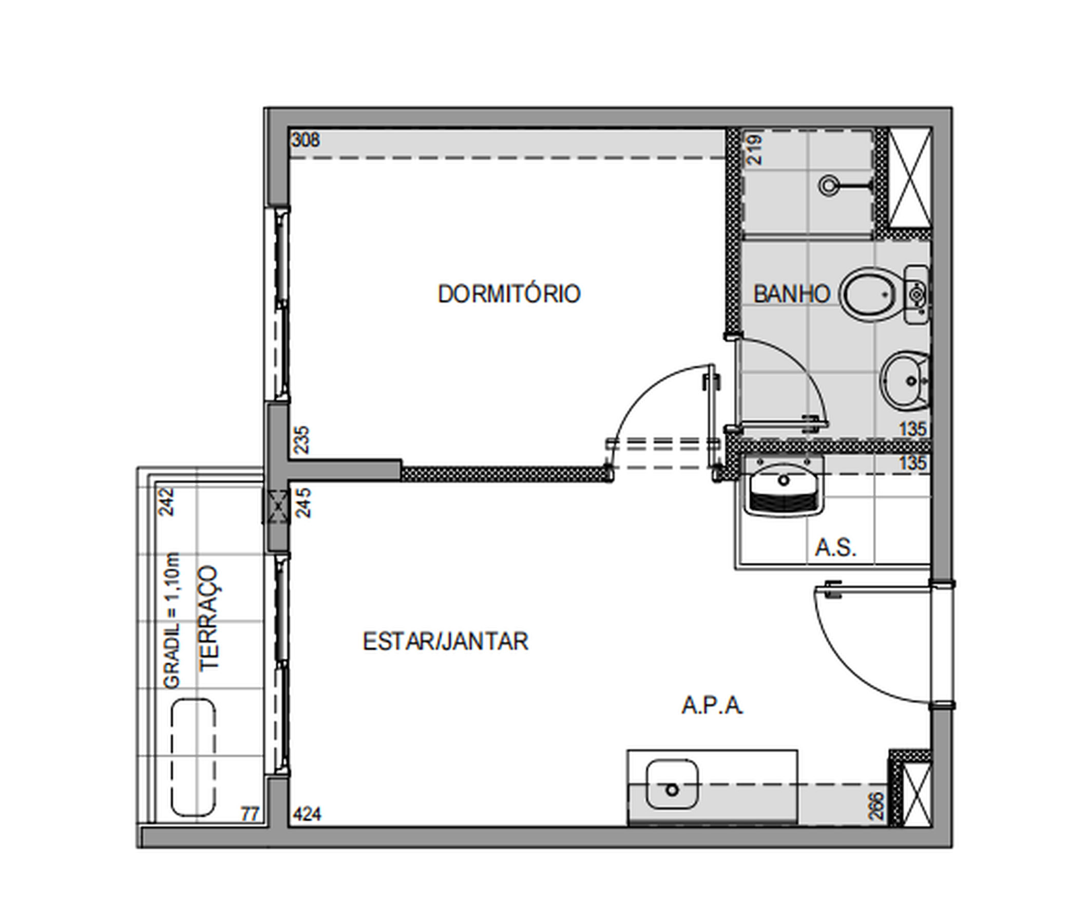 Planta 1 Dorm