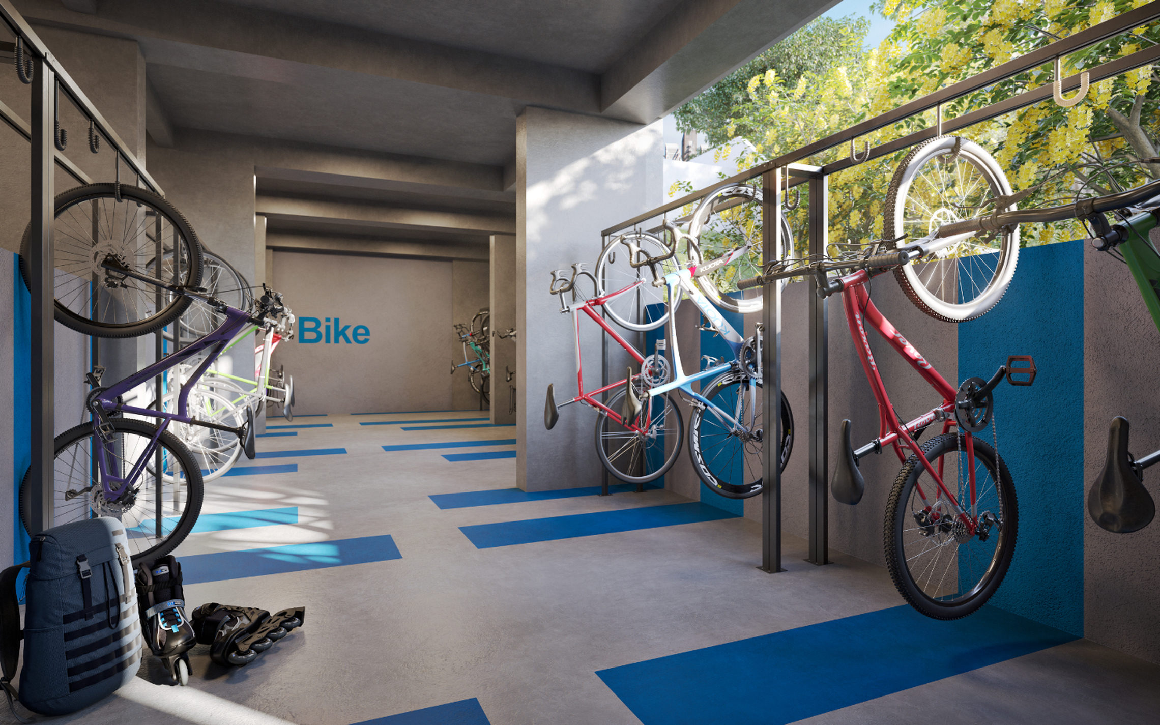 185 bicicletário