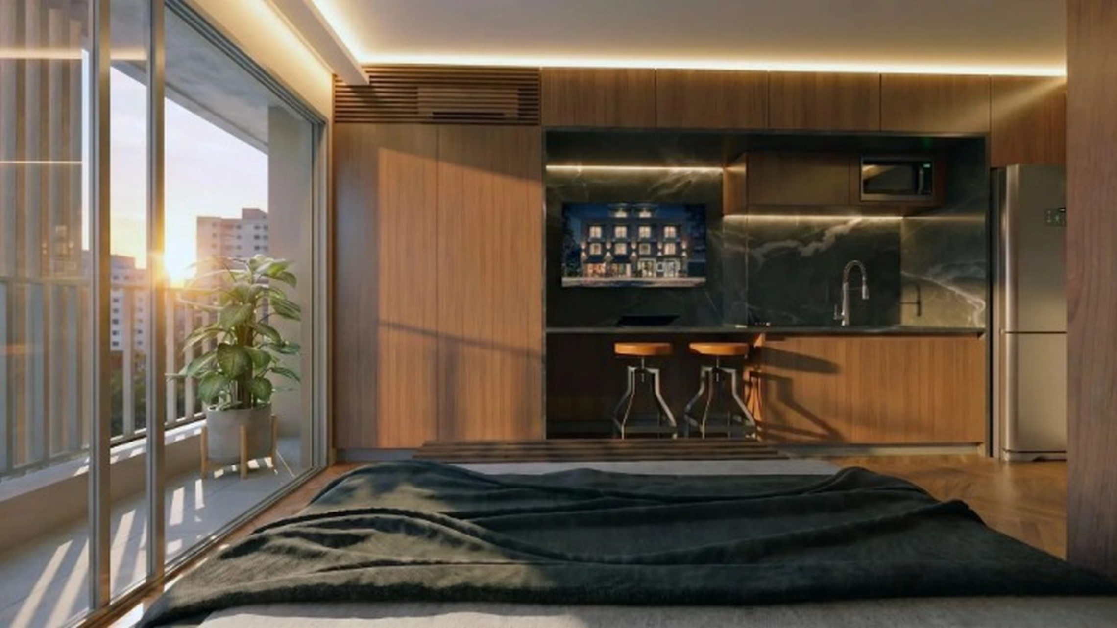 054 living
