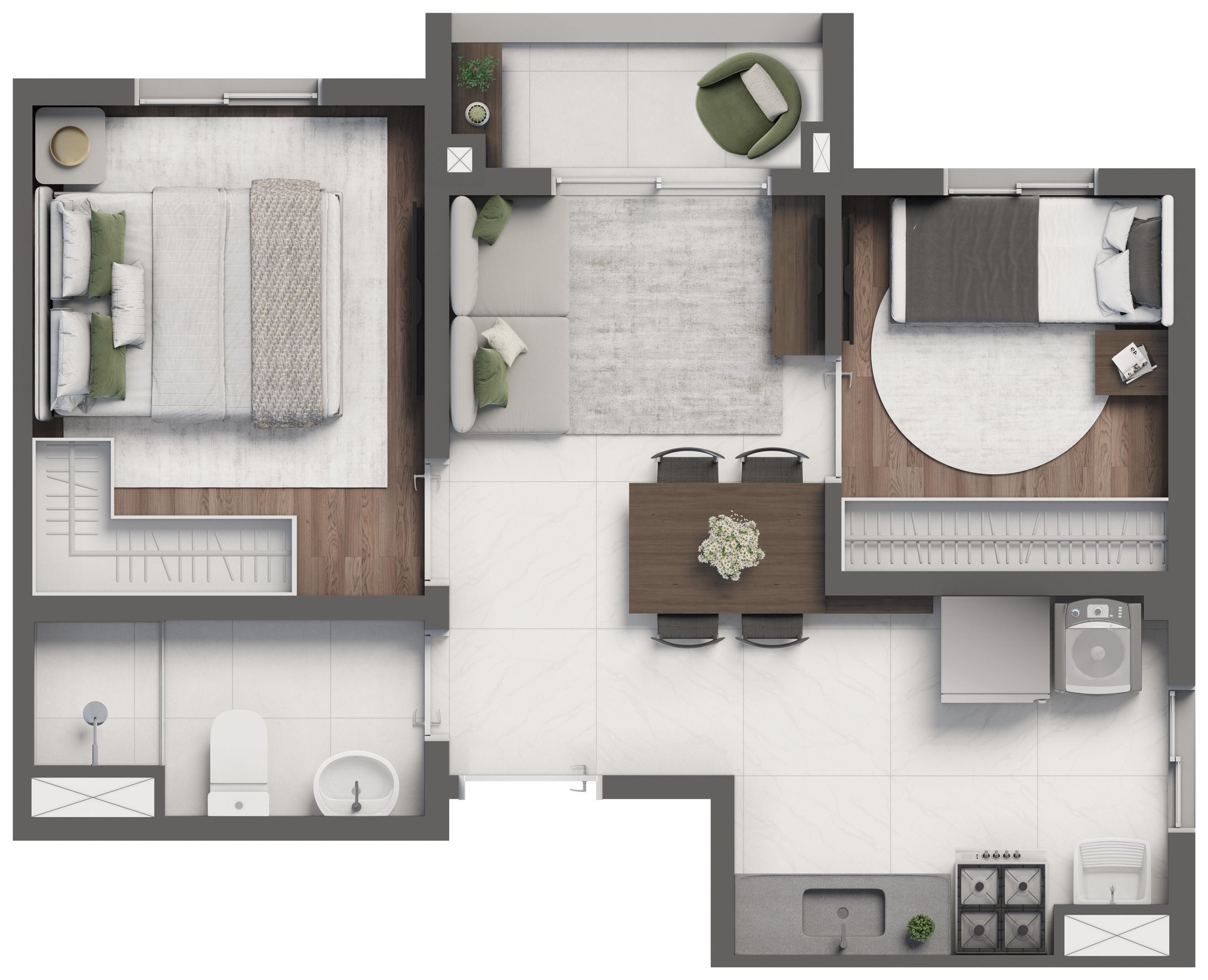Apartamento à venda com 1 quarto, 1 banheiro e 24m² no Santo Amaro, São Paulo (SP) — foto 23 de 30