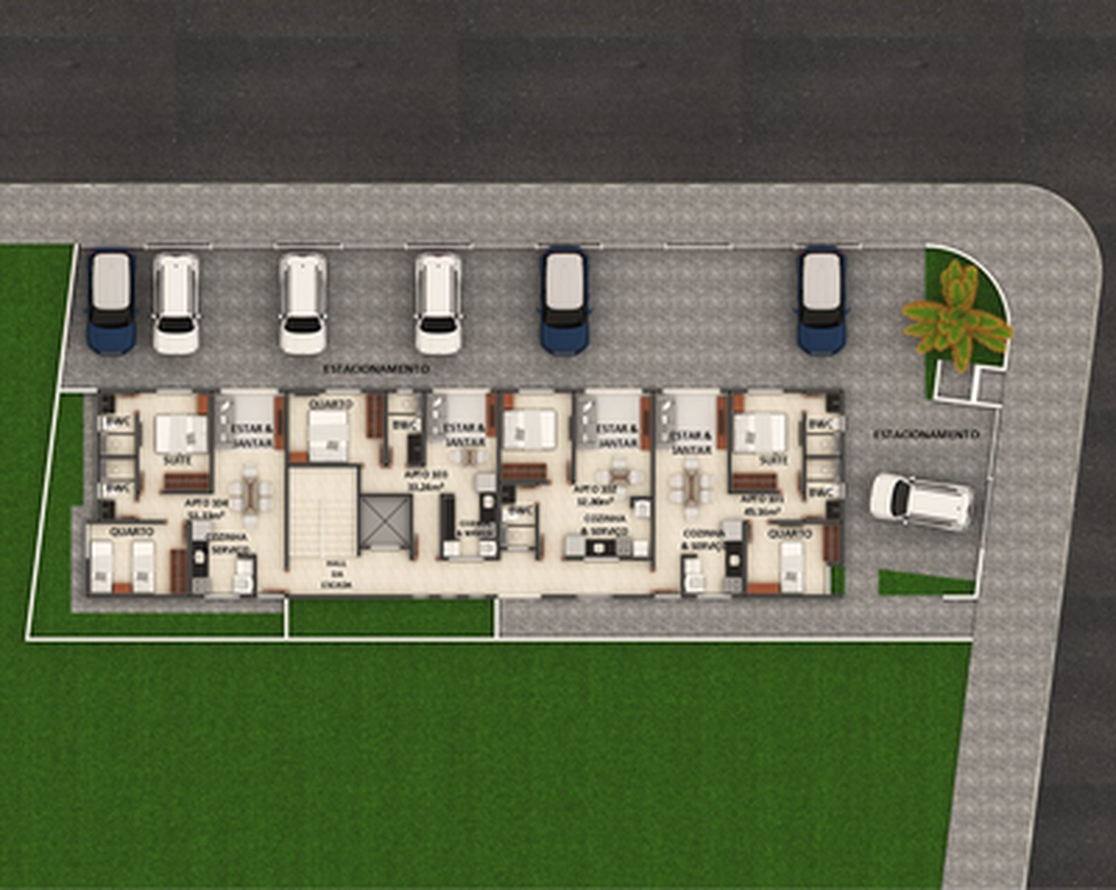 Pavimento garagem Pavimento garagem